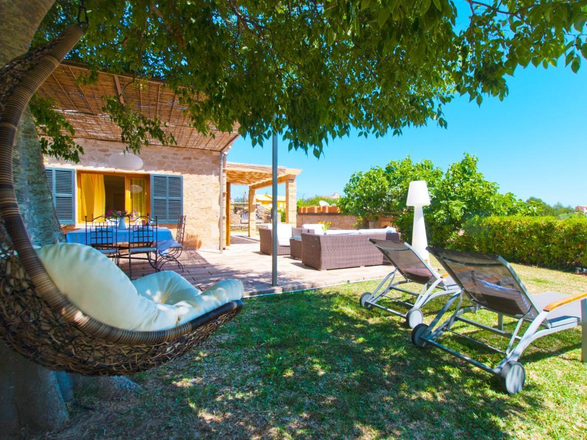 Villa Barcares Petit, piscina, jardines junto a playa en Alcudia Exterior foto