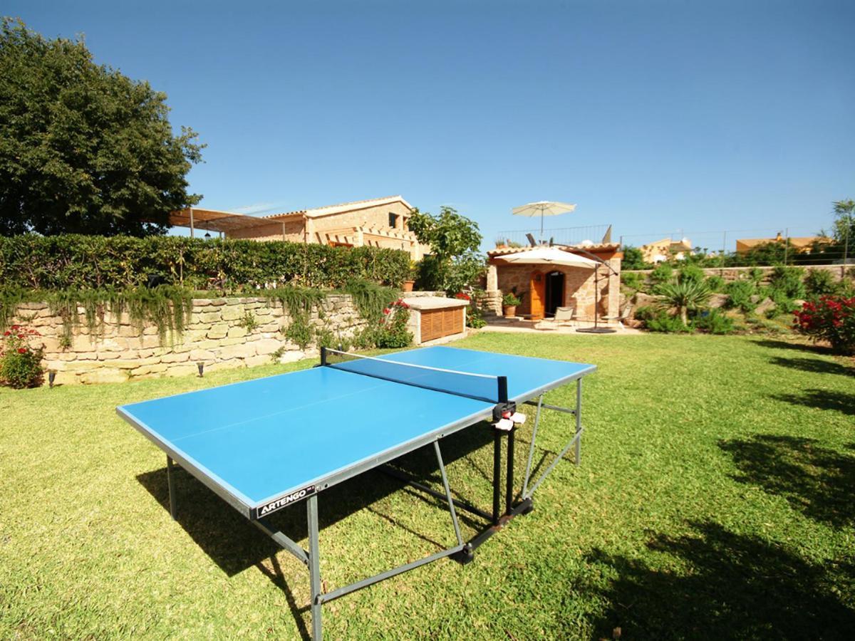 Villa Barcares Petit, piscina, jardines junto a playa en Alcudia Exterior foto
