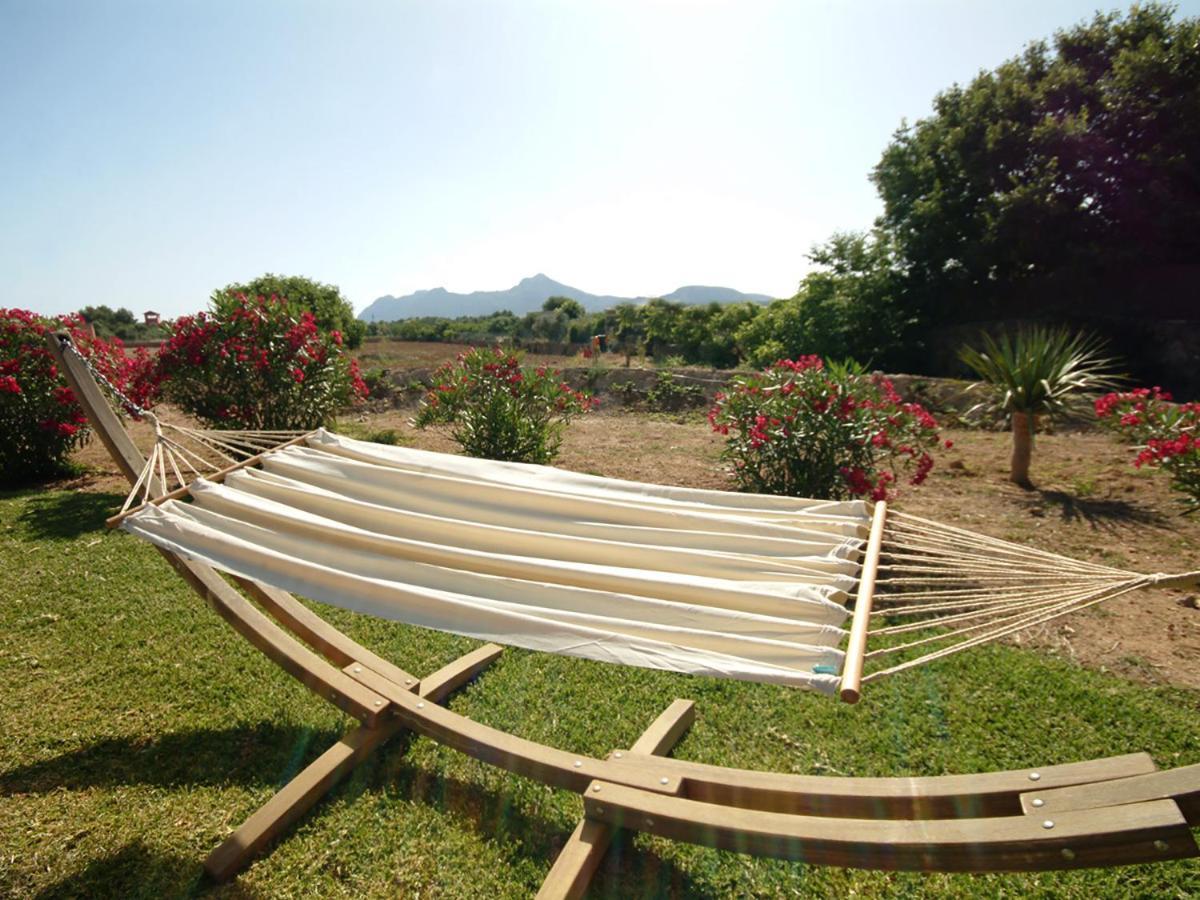 Villa Barcares Petit, piscina, jardines junto a playa en Alcudia Exterior foto